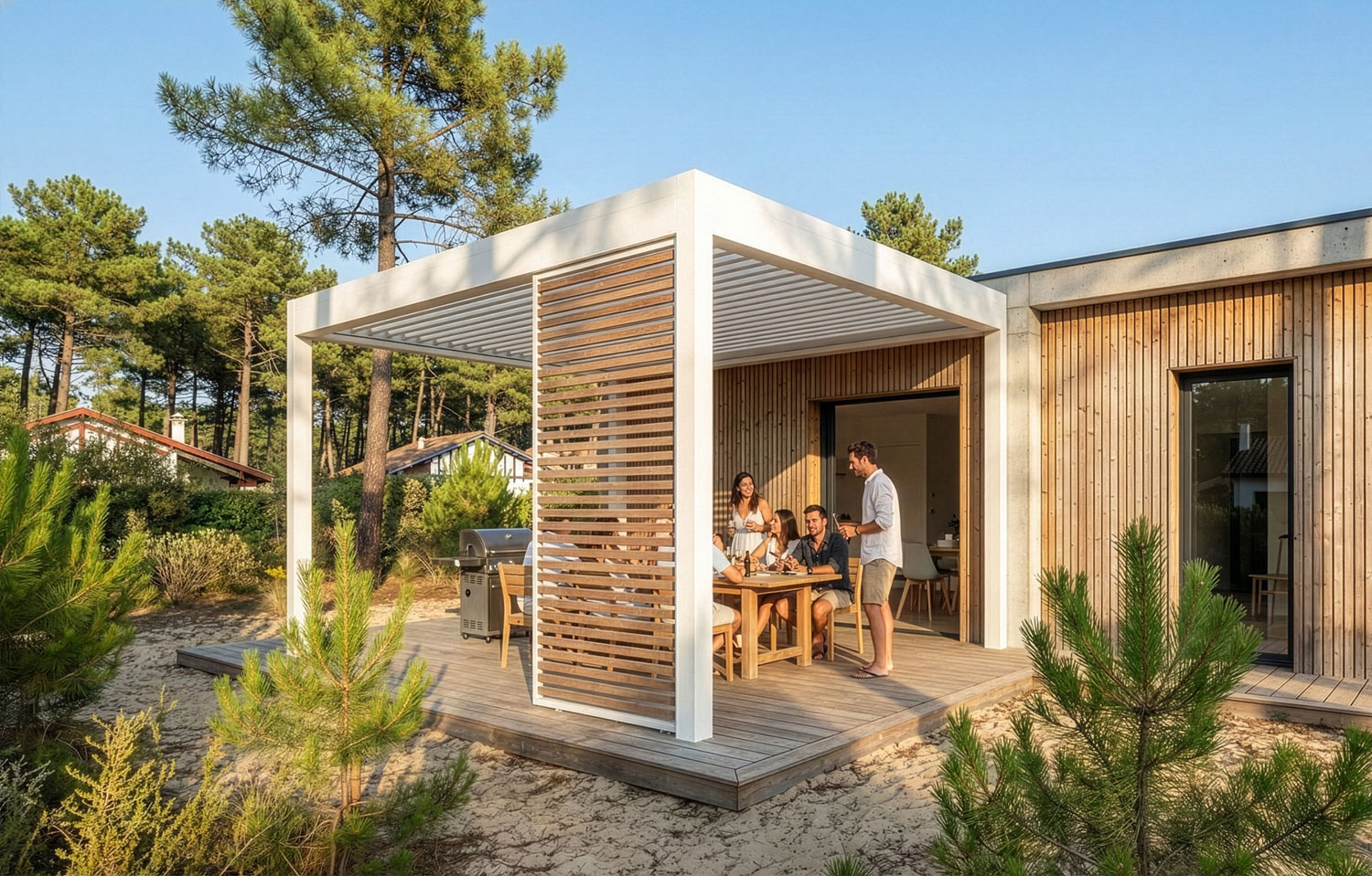 PERGOLA BIOCLIMATIQUE – CALVI