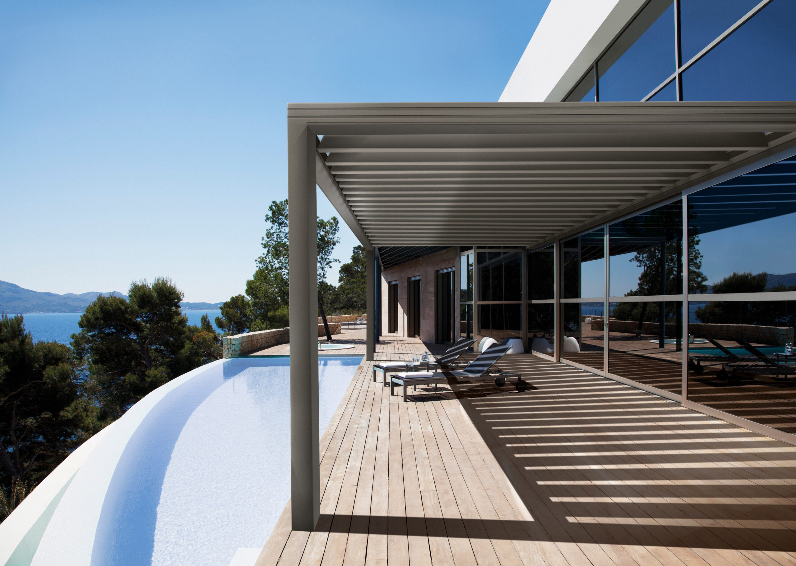 Pergola bioclimatique ONE tubulaire
