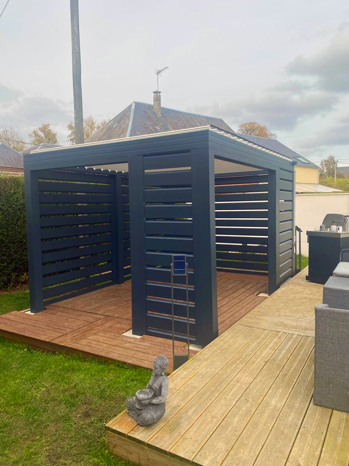 Pergola manuelle