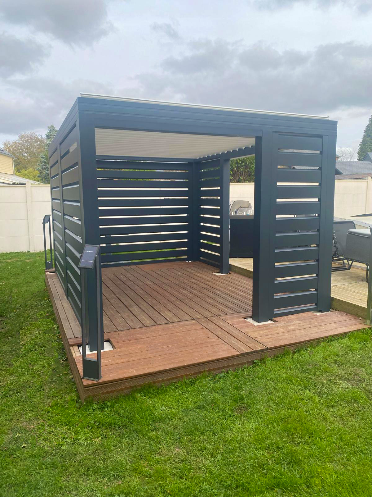 Pergola manuelle